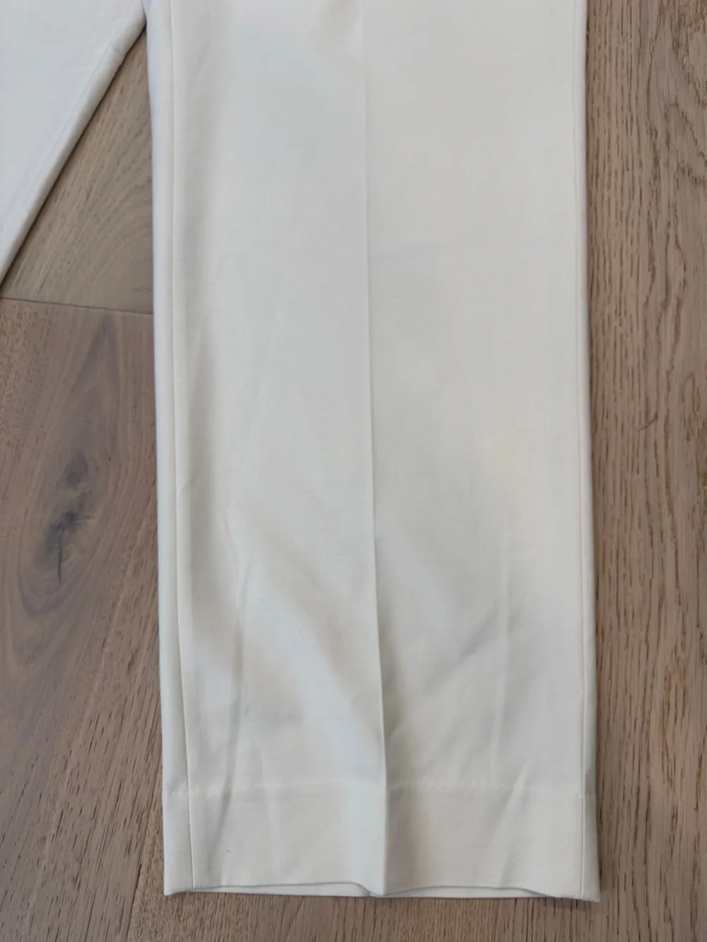 J. Crew Essential Pant NWOT in City Twill Ivory Womens 14 Wide Leg Career Office - Picture 5 of 14
